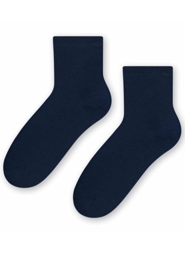 Dámské ponožky bambusové STEVEN tmavě modrá