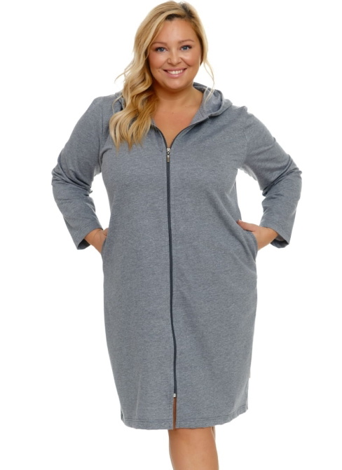 Női köntös DOCTOR NAP SMZ.9708 DARK GREY