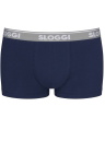 Boxeri SLOGGI MEN GO ABC HIPSTER 2P BLUE BLACK