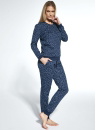 Pijama dama CORNETTE.1105 KELLY NAVY BLUE