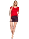 Pijama dama CORNETTE.1108 CARMEN RED/NAVY BLUE