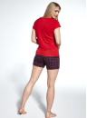 Pijama dama CORNETTE.1108 CARMEN RED/NAVY BLUE