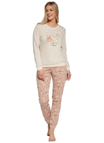 Pijama dama CORNETTE.1141 EVENING BEIGE