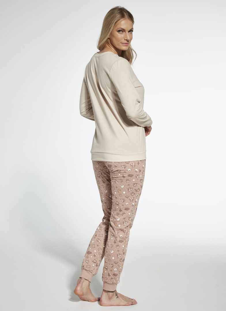 Pijama dama CORNETTE.1141 EVENING BEIGE