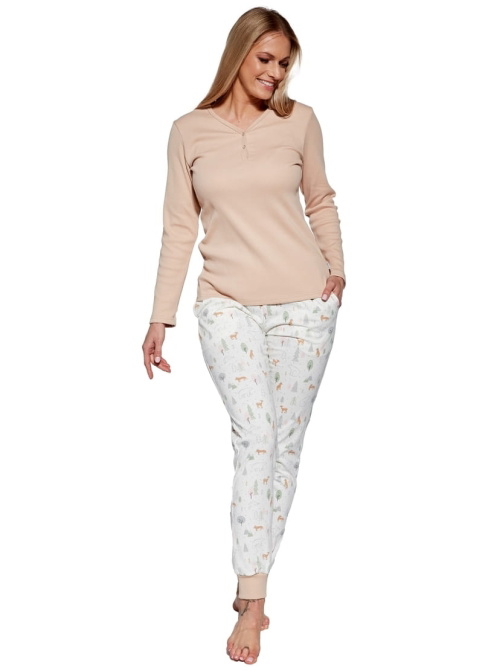 Pijama dama CORNETTE.1168 EMY BEIGE