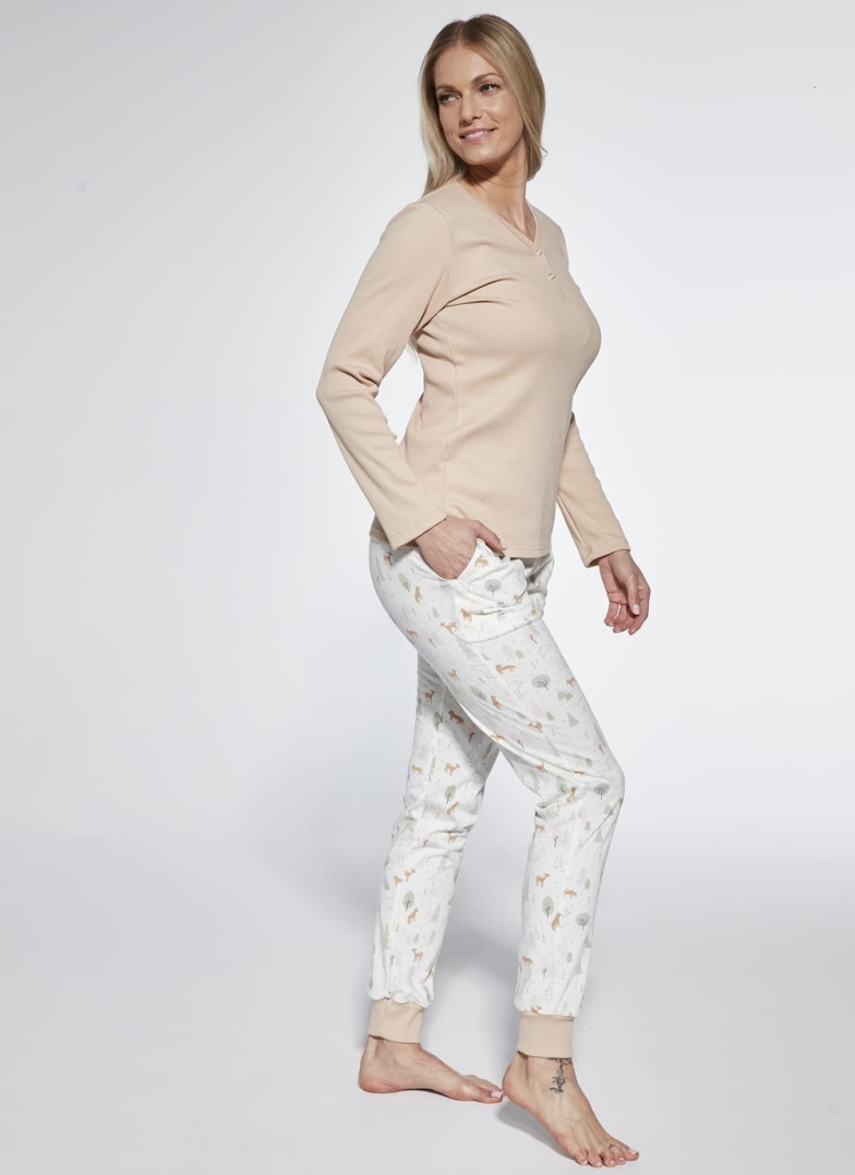 Pijama dama CORNETTE.1168 EMY BEIGE