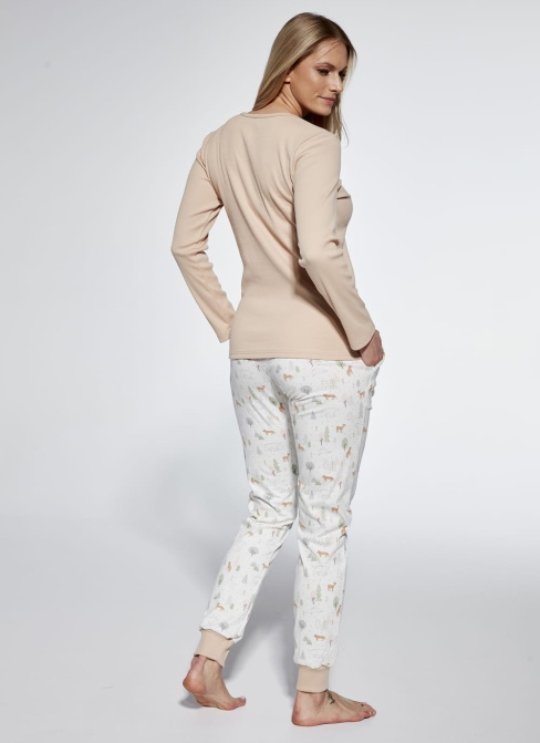 Pijama dama CORNETTE.1168 EMY BEIGE