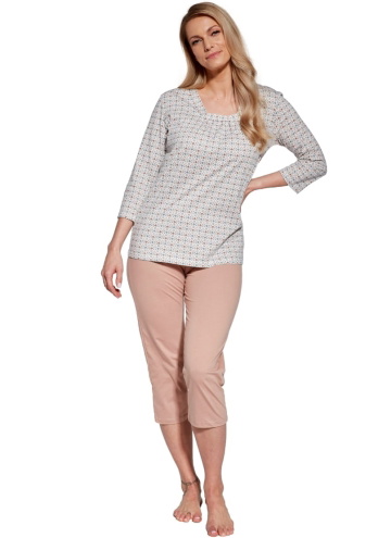 Pijama pentru femei CORNETTE.1186 NADIA BEIGE