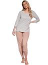 Pijama pentru femei CORNETTE.1186 NADIA BEIGE