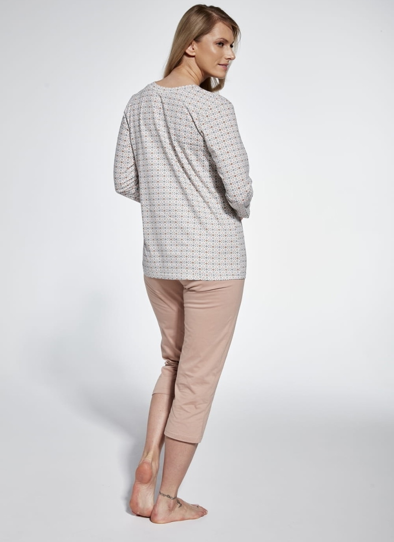 Pijama pentru femei CORNETTE.1186 NADIA BEIGE