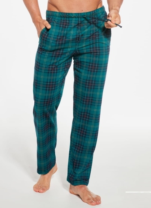 Pánské pyžamové kalhoty CORNETTE.1294 NAVY BLUE/GREEN