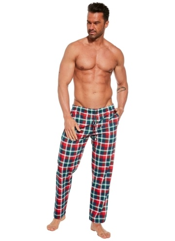 Pánské pyžamové kalhoty CORNETTE.1288 NAVY BLUE/RED