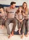 Pijama bărbați DOCTOR NAP PMB.5216 BEIGE