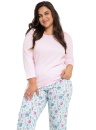 Pijama dama TARO.1291 roz deschis