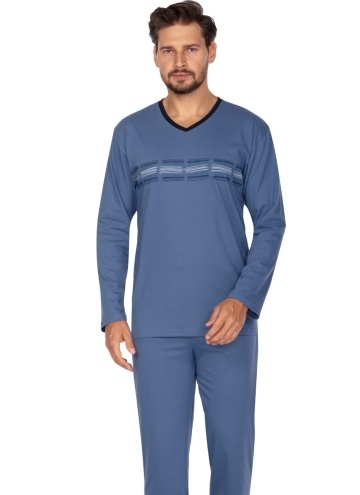 Pánské pyžamo REGINA.1213 modrá