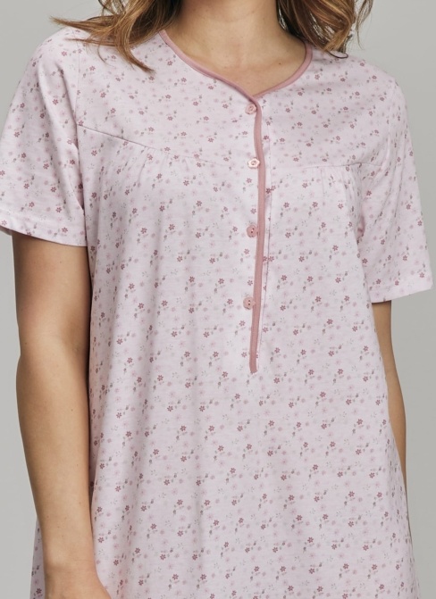 Dámská noční košile WADIMA.1233 růžová