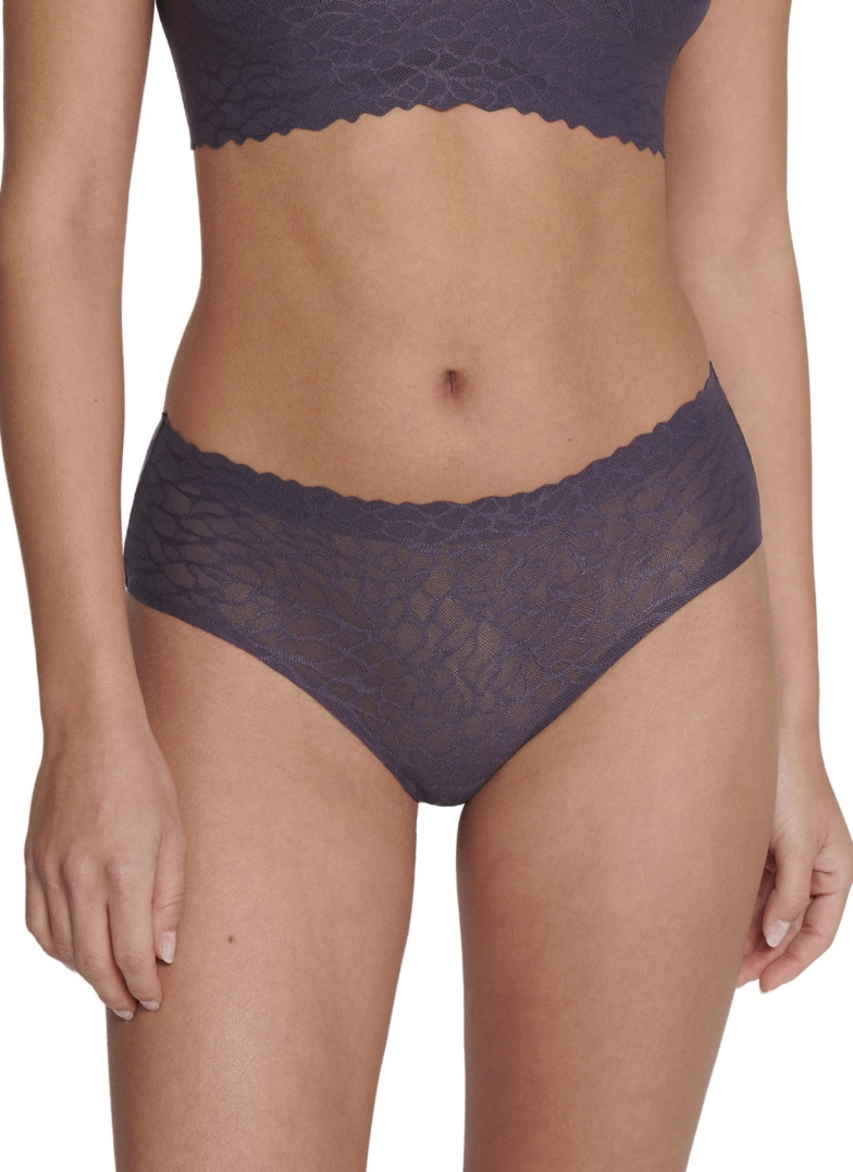 Chiloți dama SLOGGI ZERO FEEL LACE 2.0 HIGH WAIST BLUEBERRY