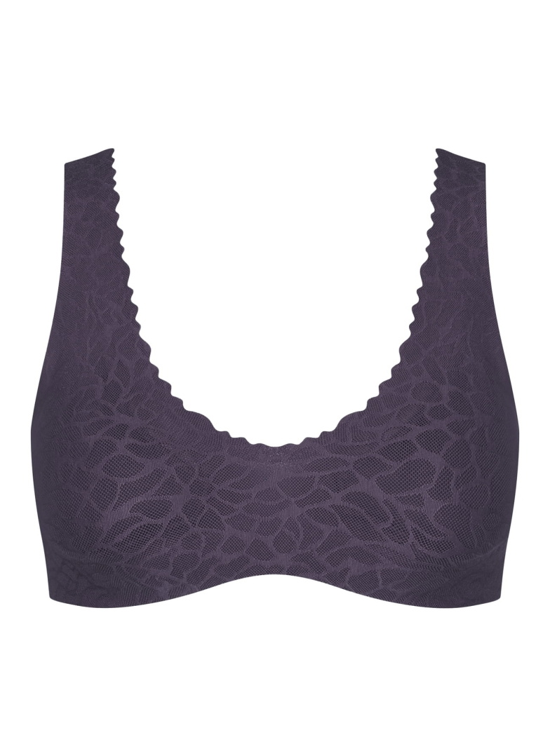 Melltartó SLOGGI ZERO FEEL LACE 2.0 BRALETTE BLUEBERRY