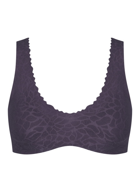 Melltartó SLOGGI ZERO FEEL LACE 2.0 BRALETTE BLUEBERRY