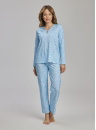 Pijama dama WADIMA.1257 albastru deschis