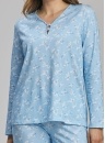 Piżama damska WADIMA.1257 jasny błękit 