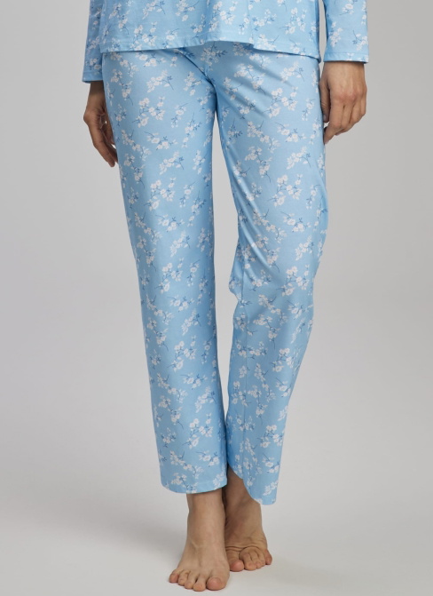 Pijama dama WADIMA.1257 albastru deschis