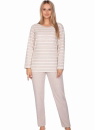 Pijama dama REGINA.1246 FROTTE bej