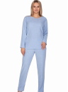 Pijama dama REGINA.1249 FROTTE albastru