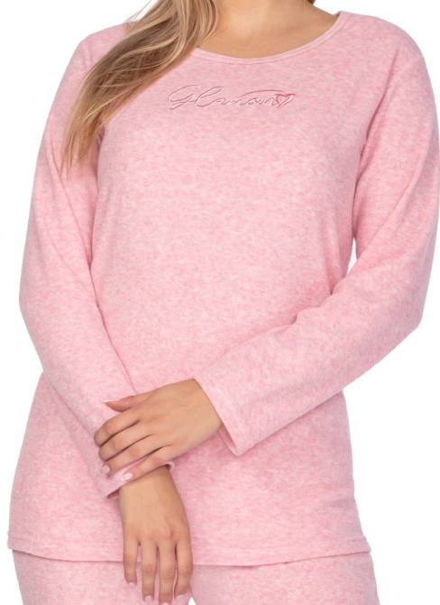 Pijama dama REGINA.1249 FROTTE roz