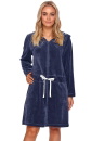 Szlafrok damski Doctor Nap SWO.1008 DEEP BLUE