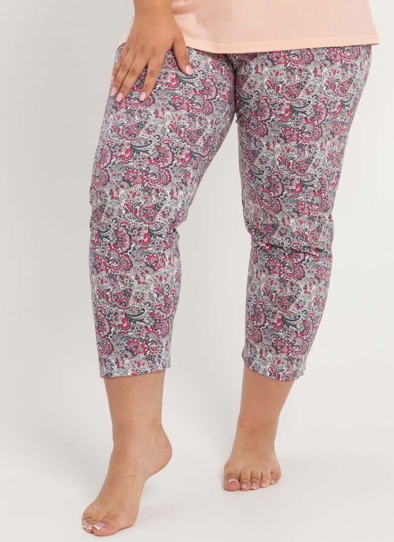 Pijama dama TARO.1384 piersică