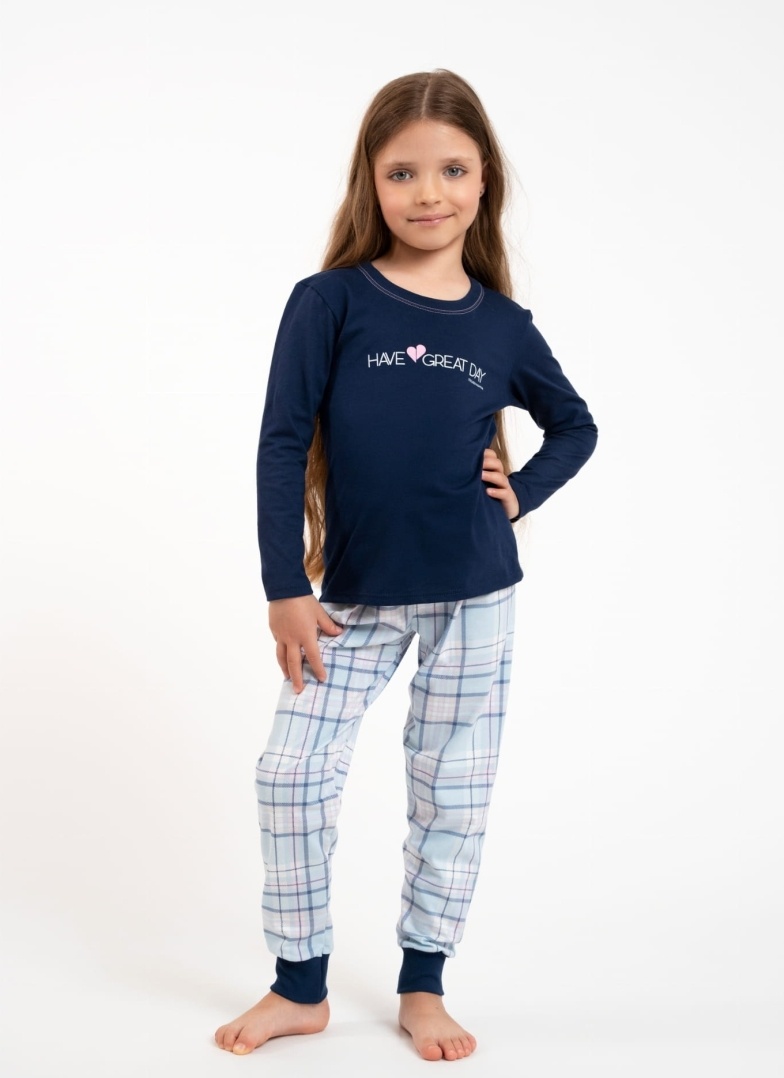 Dívčí pyžamo ITALIAN FASHION GLAMOUR tmavě modrá/print