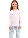 Dívčí pyžamo ITALIAN FASHION GLAMOUR růžová/print