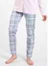 Pijama dama ITALIAN FASHION EMILLY lung roz/print