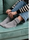 Ponožky s alpacké vlny STEVEN.1044 světlý šedá
