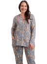 Pijama dama ITALIAN FASHION NIDRI lung print