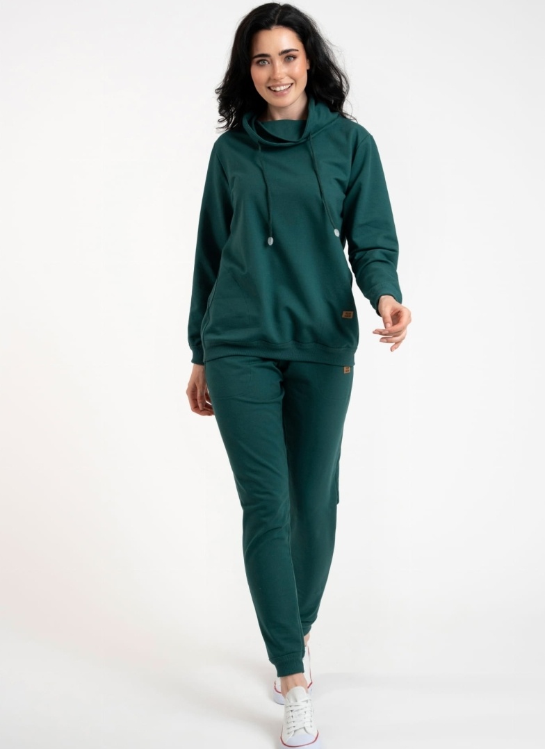 Bluza damska Italian Fashion MALMO dł.ręk. zielona