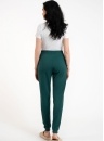 Spodnie damskie Italian Fashion MALMO dł. zielone