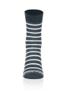 Ponožky ITALIAN FASHION S158D LARS dlouhé grafitová/ecru