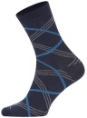 Ponožky ITALIAN FASHION S159D RUBEN dlouhé tmavě modrá/modrá