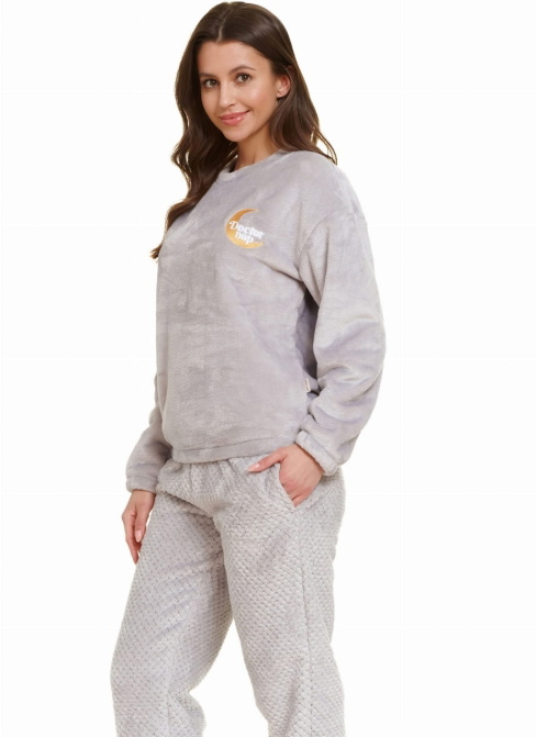 Női pizsama DOCTOR NAP PM.5209 LIGHT GREY