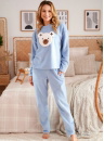 Női pizsama DOCTOR NAP PM.5268 SKY BLUE