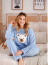 Pijama dama DOCTOR NAP PM.5268 SKY BLUE