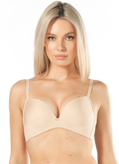 Sutien push-up fără balene NIPPLEX.1057 bej