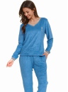 Női pizsama DOCTOR NAP PM.5225 BLUE bambusz