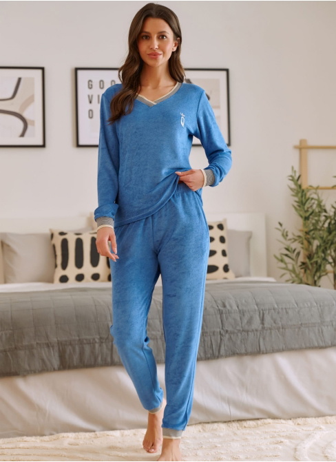 Pijama dama DOCTOR NAP PM.5225 BLUE BAMBOO