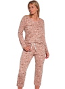 Pijama dama CORNETTE.1585 mocca