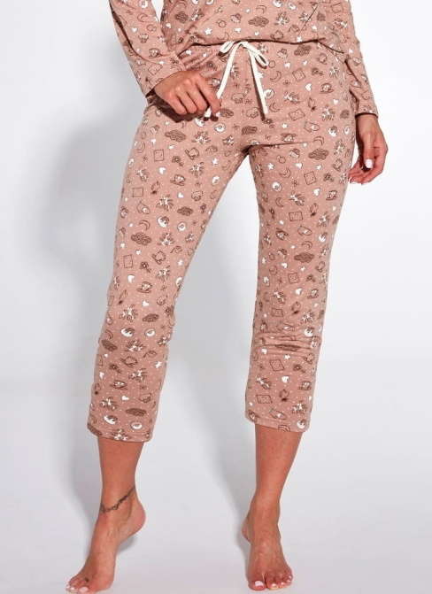 Pijama dama CORNETTE.1585 mocca