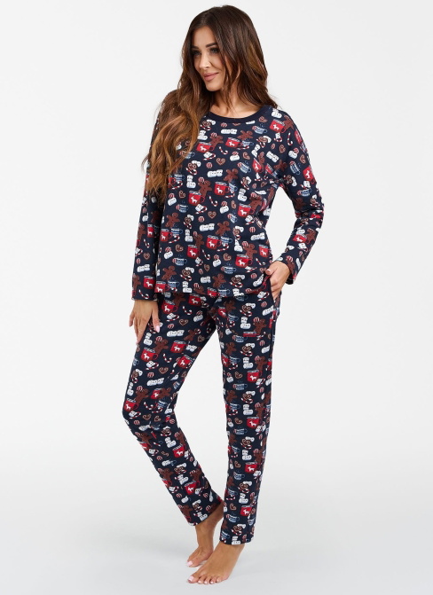 Pijama dama ITALIAN FASHION COOKIES lung print