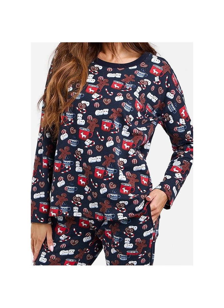 Pijama dama ITALIAN FASHION COOKIES lung print